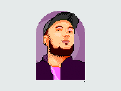 Boy with thoughts 16bit 8bit friends men model pixel pixelart pixelportrait portrait