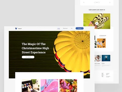 Creative X agency agency website brand design color colour concept creative design google minimal tech template typography ui ux web