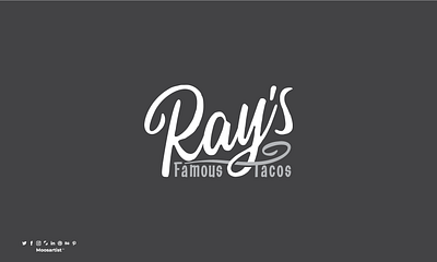 Ray's Tacos clever creative illustration mexican mexican food moosartist mosaabosweilem prototype taco typography لوجو مصمم شعارات موسى ابو سويلم موسى ابوسويلم