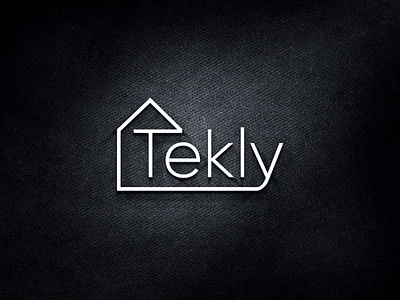 Tekly Logo - Flat Minimalist Logo Design agency app brand identity branding company flat logo flat minimalist logo design graphic designer illustration lettermarklogo logo logo design logo designer logo maker logos minimal logo modern logo vector website wordmark logo