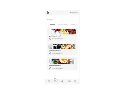 Food mobile app design designer food food app illustration mobile design ui ux