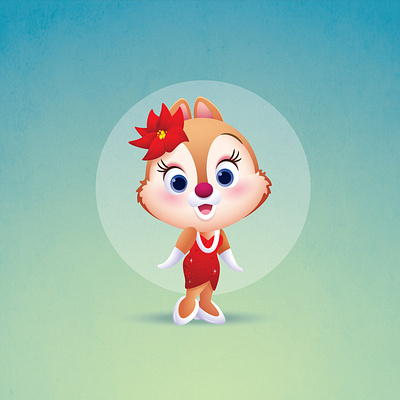 Clarice adobe illustrator character design cute disney illustration jerrod maruyama jmaruyama kawaii vector