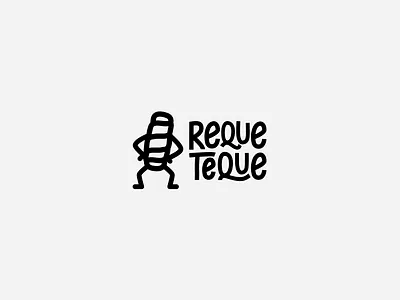 Reque Teque Logo brand branding design designs illustration logo mark minimal tequeño tequeños