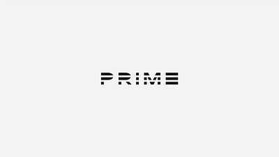 Prime Logo brand branding design logo logo design logodesign logotype typography