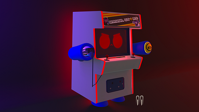 8-BIT (Character from BRAWL STARS) in Blender 3dmodel 3dmodeling 8 bit blender blender3d brawl brawlstars characterdesign dykoode fanart