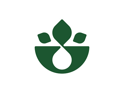 Hydroponic green green logo happy logo hydroponic logo infinity logo leaf logo logo logo design logogram logomark logonegativespace negative space logo water logo