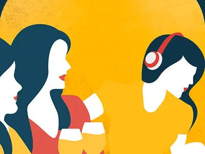 Grotta Marcello Restaurant branding color design flat illustration minimal