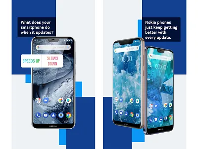 Instagram story for Nokia ad instagram instagram story instagram story ad instagram story design photoshop