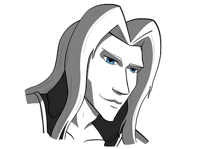 Sephiroth digitalart drawn finalfantasy illustration