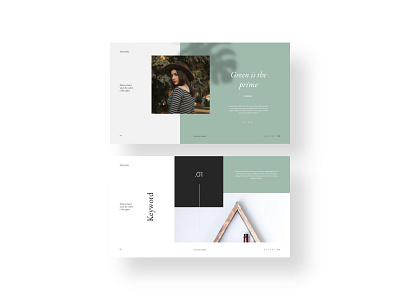 POHON slide clean green grey magazine media kit minimalist monstera nature office plant portfolio presentation simplicity slide socialmedia white