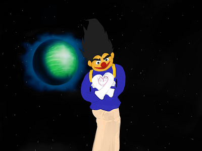 namekernite digital art ernie original character