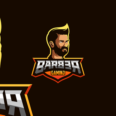 barber shop logo animation app branding coreldraw design design art ilustration ilustrator logo sketch vector