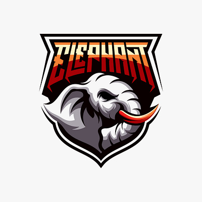 elephant logo animation branding coreldraw design design art ilustration ilustrator logo sketch vector