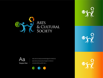 Logo Design - Arts & Cultural Society brand design branding identity branding identity design icon icon design identity identity branding identity designer identitydesign logo logo mark logo mark design logo mark symbol logo type logodesign logotype mark trademark