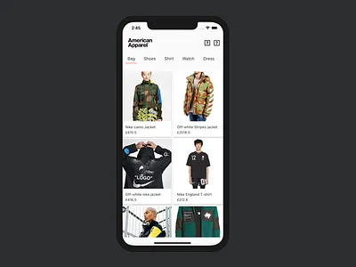 Online Store app app code design flutter source source code ui ux
