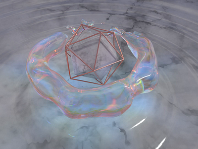 Spectrum Cycle 3d abstract animation cinema4d loop mograph motion design motion graphics redshift render