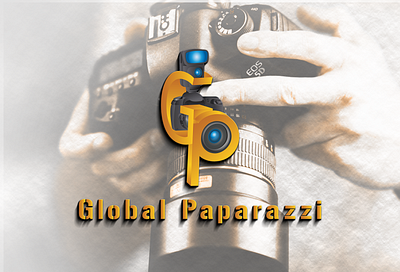 Global Paparazzi 3d logo design design illustration logo vector