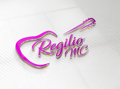 Regilio MC 3d logo design design illustration logo vector