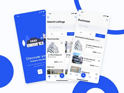 Real Estate App concept design design app mobile mobile app mobile app design mobile application mobile design mobile ui mobile ui design mobile uiux mobile ux ui user experience user inteface ux uxdesign