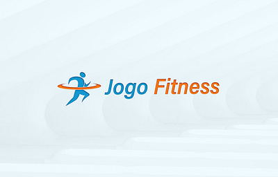 Jogo Fitness Logo athlete athletic body builder coach equipment exercise fitness gym health healthy muscle muscular people physical sport strength strong trainer workout