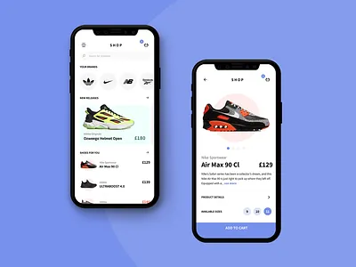 Trainer App app design ui
