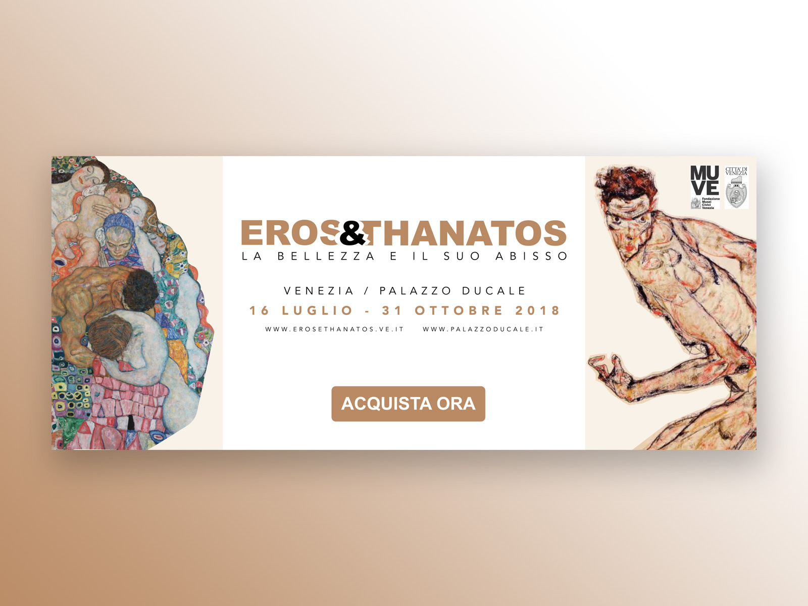 Example of Eros & Thanatos Banner for school project