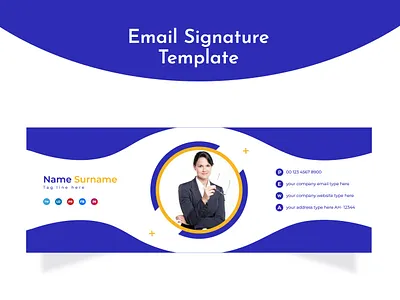 Email Signature Design brand identity branding design business email e e mail signature email email design email marketing email receipt email signature email template signature signatures
