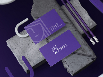 Temis Business Card brand design brand identity branding branding design business card business card design business cards graphic design graphicdesign logo logo design logodesign mockup modern design modern logo stationery stationery design