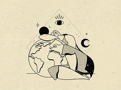 Urania - Greek muse tote bag greek greek mythology illustration ipadpro muse pencil procreate totebag urania