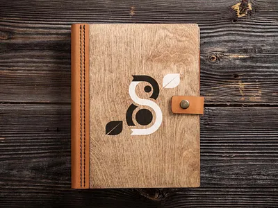 Geometric logo for branding printing on Notepad black blue booklet design graphic illustration lines minimal pattern vector