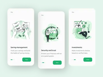 Modern Banking management app on boarding ui design app app design app designer app ui bank bank app banking banking app inventory investment app on boarding savings app splash screen ui ui ux ui design