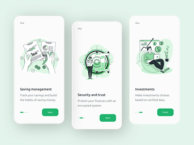Modern Banking management app on boarding ui design app app design app designer app ui bank bank app banking banking app inventory investment app on boarding savings app splash screen ui ui ux ui design