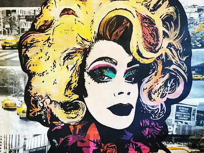 Razzle Dazzle amsterdam art artist artistic design drag illustration lgbtq woman woman illustration woman portrait