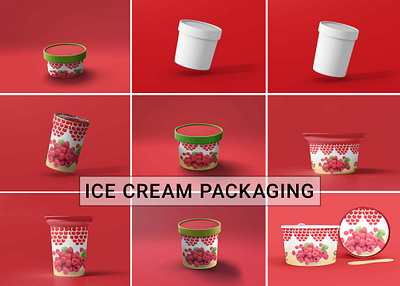 Ice cream mockup Collection best design download free get good graphicdesign mock mockup new psd