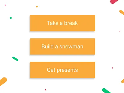 Holidays UI animations animation deer done gif illustration microinteraction monday snow ui vector