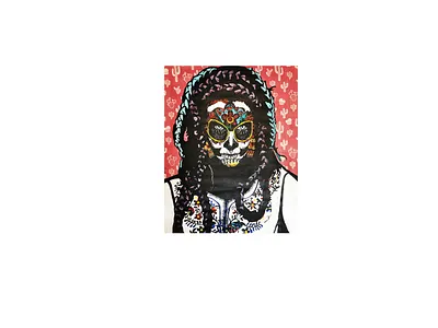 Dia De Muertos art artist artistic design illustration woman woman illustration woman portrait