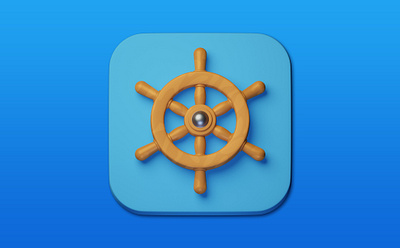 20. Ship wheel 3d 3d art adobe photoshop b3d blender3d design icon illustration minimal photoshop