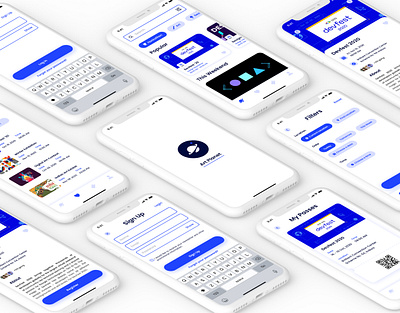 Events App Design appdesign behance project colours event app mockups ui uidesign uiux uiuxdesign uiuxdesigner user experience user interface design ux uxdesign