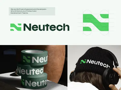 Neutech logo design brand branding icon identity logo logo design logo mark logodesign logos logotype mark modern logo symbol