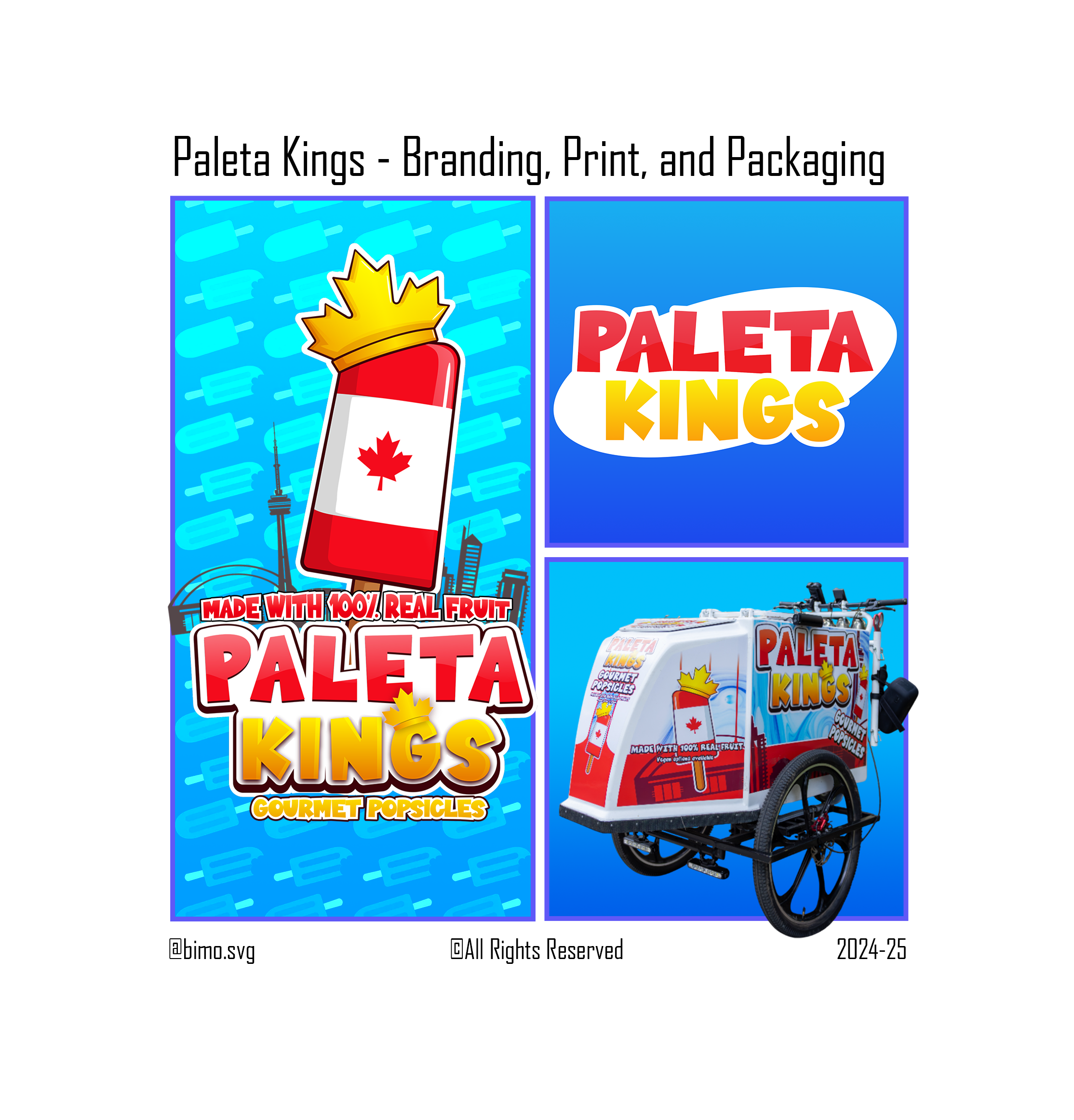 Paleta Kings - Branding, Print, and Packaging branding corporate design graphic design packaging design product design