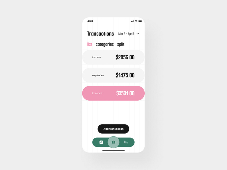 Buddy Budget App Redesign Concept By Taras Migulko For Emote agency buddy-budget-app-redesign-concept-by-taras-migulko-for-emote-agency