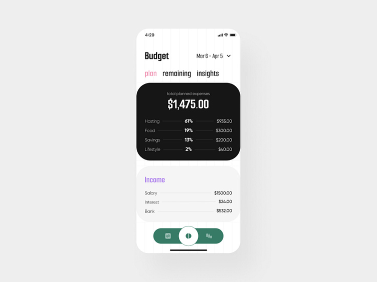 Buddy Budget App Redesign Concept By Taras Migulko For Emote agency buddy-the-financial-companion-making-budgeting-fun-and-easy
