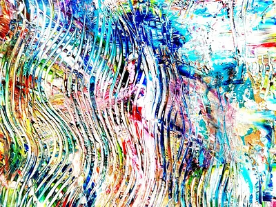 waves art artist artistic artwork color colorful colours design painting paintings