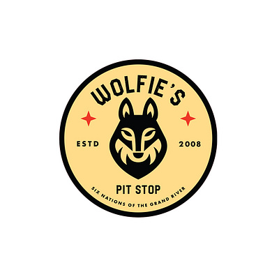 Pit Stop Logo Design branding business christmas design discount gas station illustration logo design marketing sale vector wolf logo