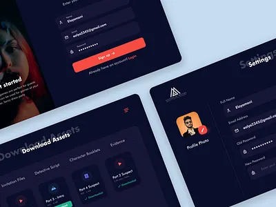 Game Website Design dailyui design dribbble game design illustration interaction ios typography ui uidesign uidesignpatterns ux uxdesign webdesign website design