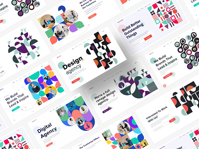 2020 Pattern Collections || UI 2020 trend agency clean colorful creative design design system dribbble best shot figma landing page landing page concept minimalist pattern design popular popular design presentation ui uiux web web design