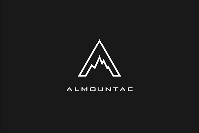 Almountac Logo Design adobe illustrator branding branding concept branding design design illustration logo logo mark logo mark symbol typography