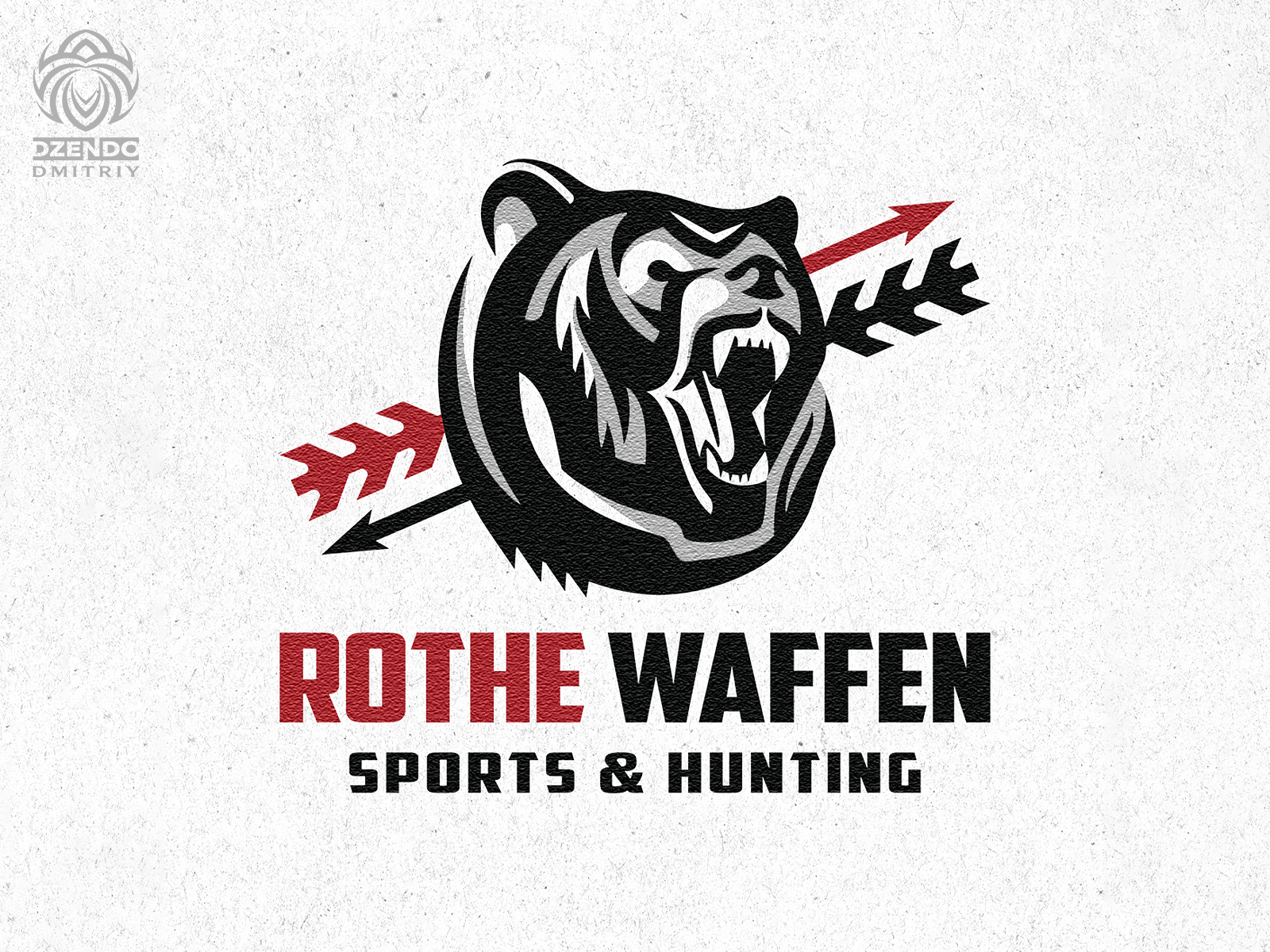 Rothe Waffen logo by Dmitriy Dzendo on Dribbble