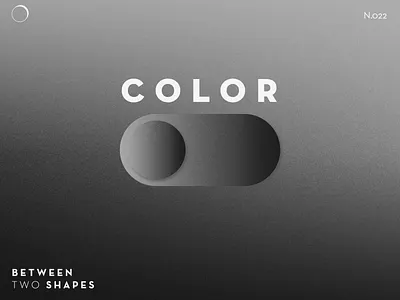 [022] Let's color branding button button animation color daily dailyui design minimal off on