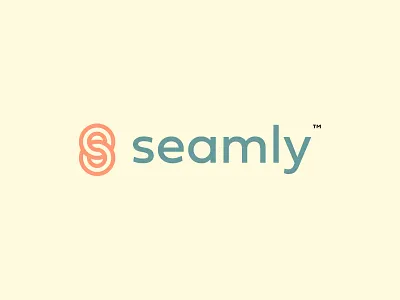 Seamly abstract branding branding and identity design identity logo logo design logo designer minimalism minimalist minimalist logo modern modern design modern logo nice logo simple simple logo trending logo trendy warm colors